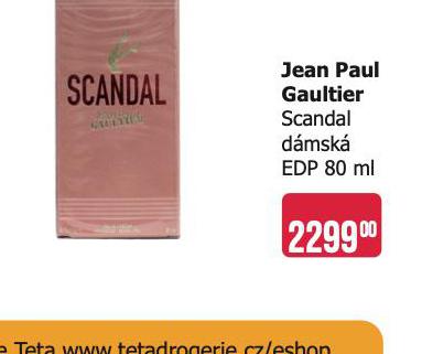 JEAN PAUL GAULTIER SCANDAL DMSK EDP