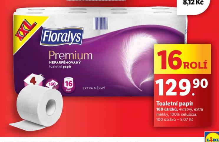 FLORALYS TOALETN PAPR