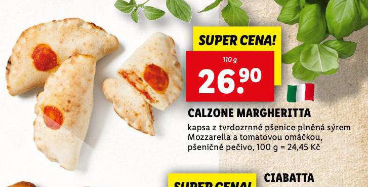 CALZONE MARGHERITTA