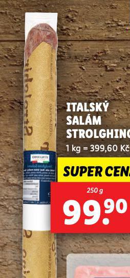 ITALSK SALM STROLGHINO