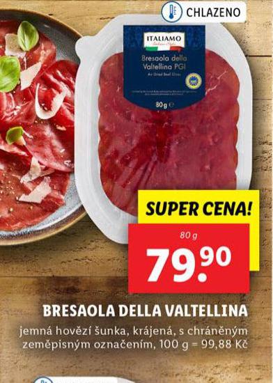 BRESAOLA DELLA VALTELLINA