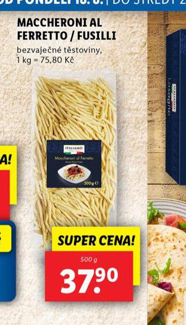 MACCHERONI AL FERRETTO / FUSILLI