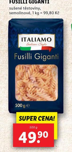 FUSILLI GIGANTI