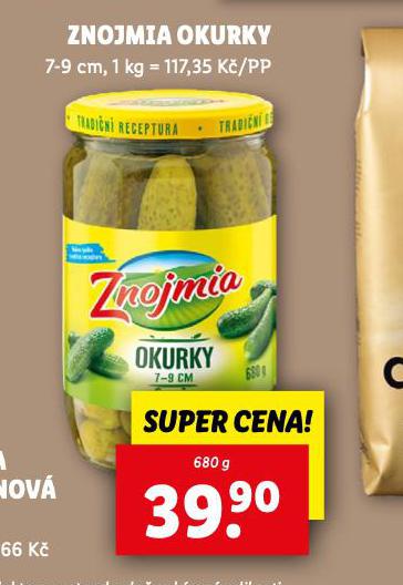 ZNOJMIA OKURKY