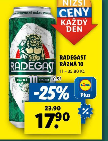 PIVO RADEGAST RZN 10
