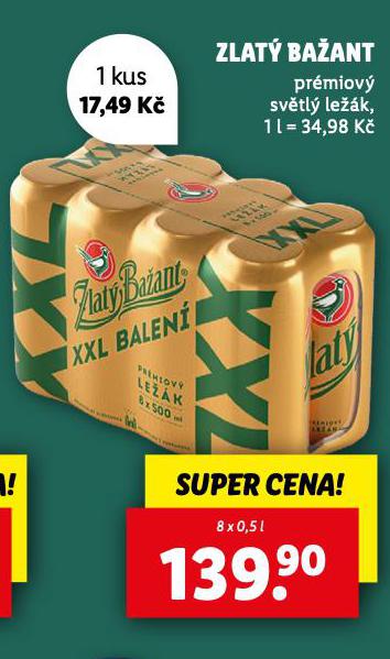 PIVO ZLAT BAANT