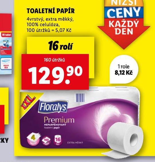 FLORALYS TOALETN PAPR