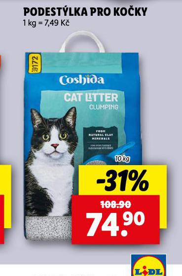 COSHIDA PODESTLKA PRO KOKY