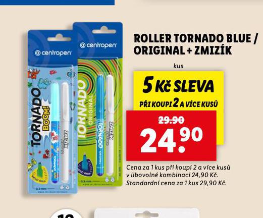 ROLLER TORNADO BLUE / ORIGINAL + ZMIZK