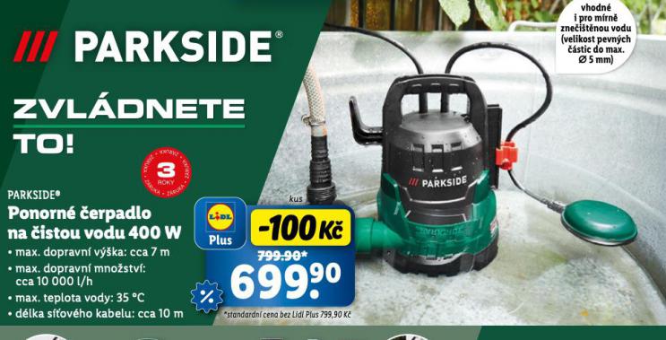 PONORN ERPADLO NA ISTOU VODU 400 W