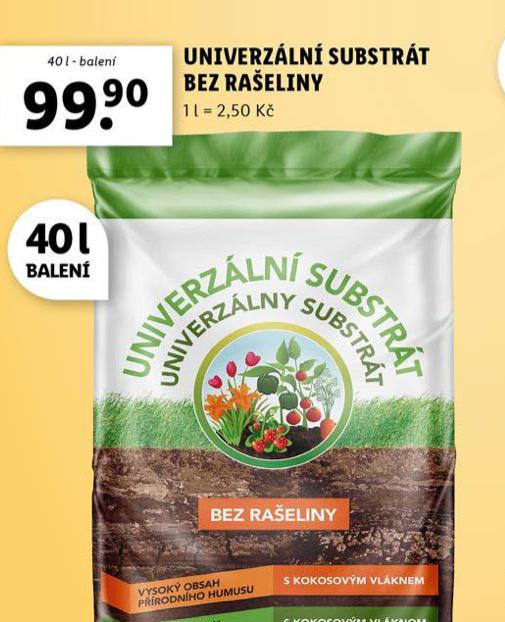 UNIVERZLN SUBSTRT BEZ RAELINY