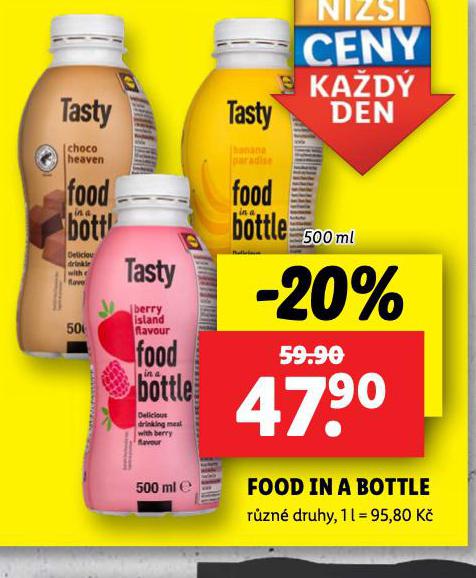 FOOD IN A BOTTLE