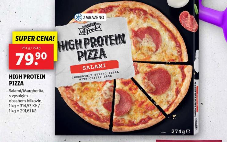 HIGH PROTEIN PIZZA