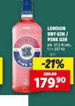 LONDON DRY GIN / PINK GIN