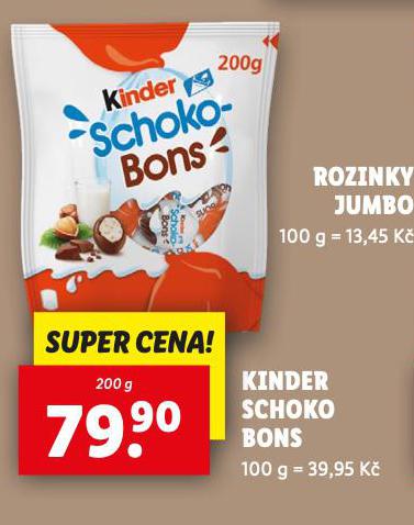 KINDER SCHOKO BONS