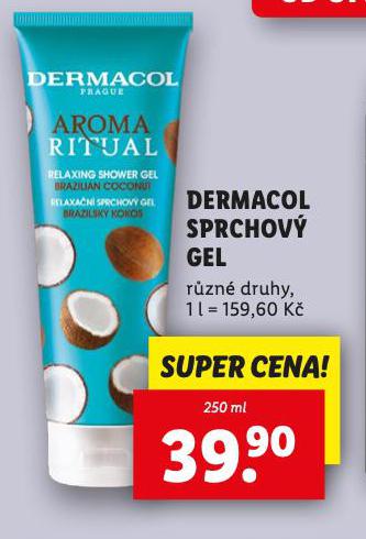 DERMACOL SPRCHOV GEL