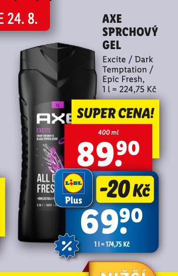 AXE SPRCHOV GEL