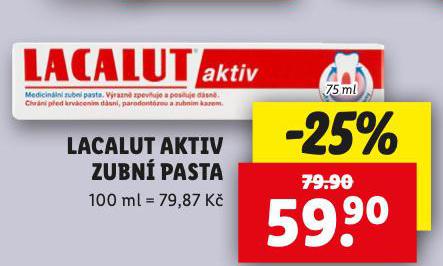 LACALUT AKTIV ZUBN PASTA