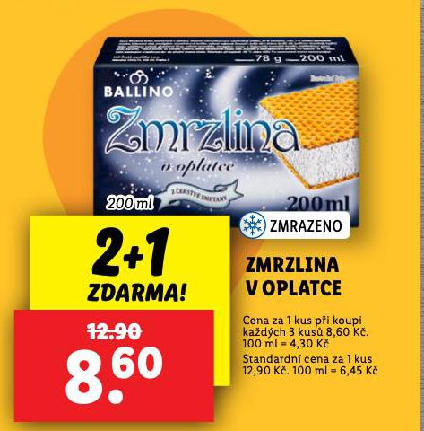 ZMRZLINA V OPLATCE