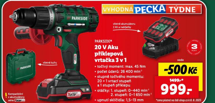 20 V AKU PKLEPOV VRTAKA