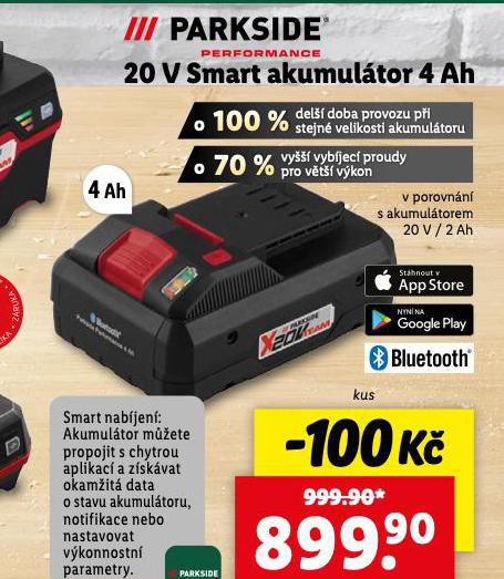 20 V SMART AKUMULTOR 4 Ah