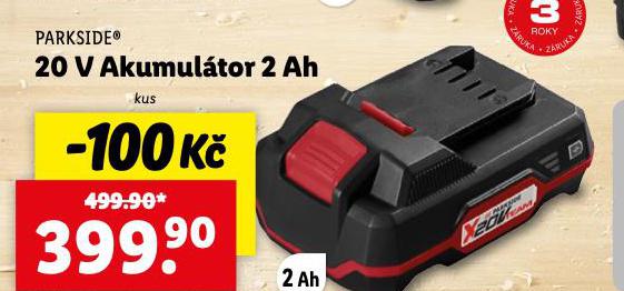 20 V AKUMULTOR 2 Ah