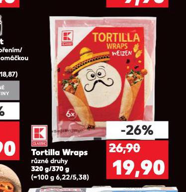 TORTILLA WRAPS