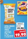 VITAL SNACK OKOV CHIPSY