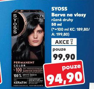 SYOSS BARVA NA VLASY