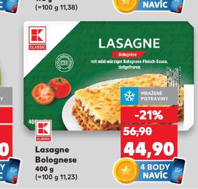 LASAGNE BOLOGNESE