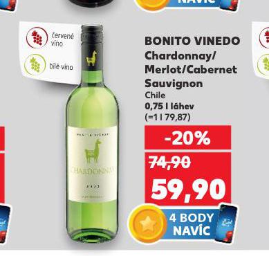 BONITO VINEDO CHARDONNAY