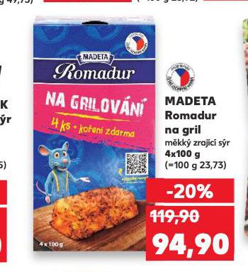MADETA ROMADUR NA GRIL