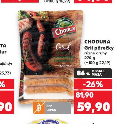 CHODURA GRIL PREKY
