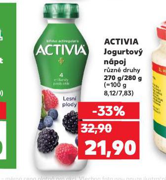 ACTIVIA JOGURTOV NPOJ