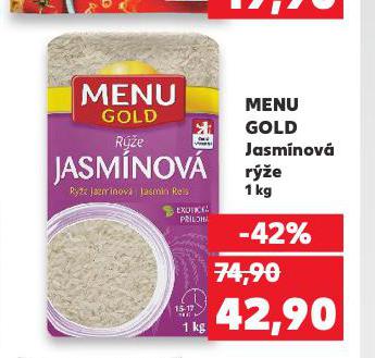 MENU GOLD RݎE JASMNOV