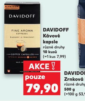 DAVIDOFF KVOV KAPSLE