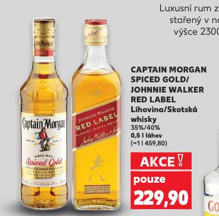 CAPTAIN MORGAN SPICED GOLD