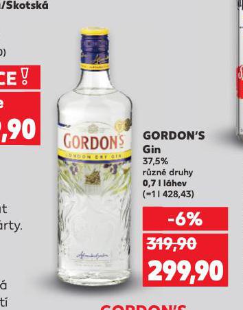 GORDON'S GIN