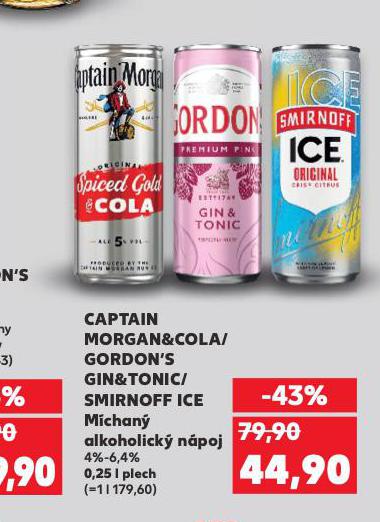 CAPTAIN MORGAN & COLA