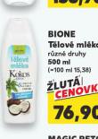 BIONE TĚLOVÉ MLÉKO