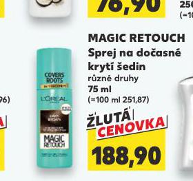 MAGIC RETOUCH SPREJ NA DOASN KRYT EDIN