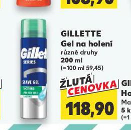 GILLETTE GEL NA HOLEN