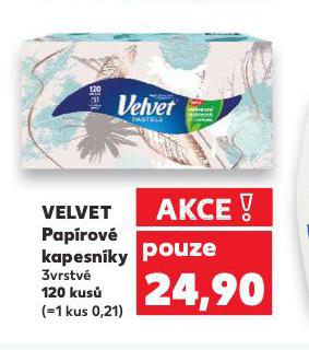 VELVET PAPROV KAPESNKY