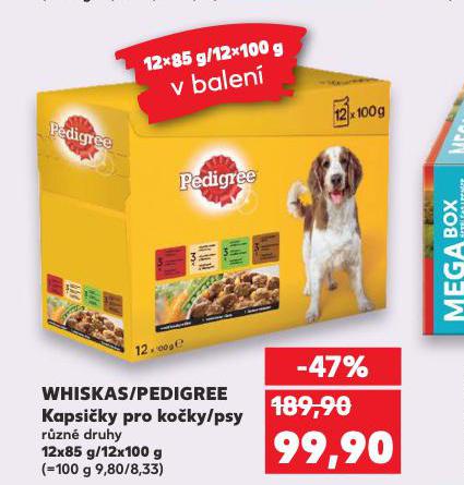 WHISKAS KAPSIKY PRO KOKY