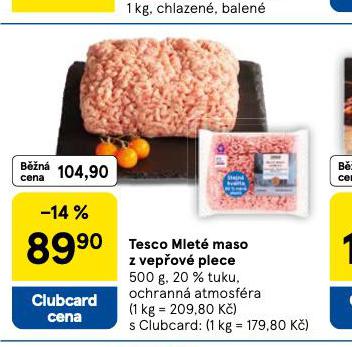 MLET MASO Z VEPOV PLECE
