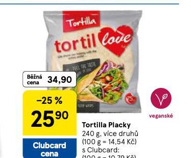 TORTILLY PLACKY