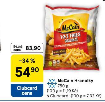 MCCAIN HRANOLKY