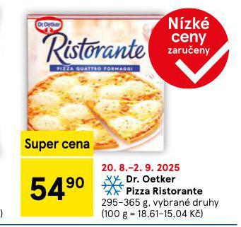 DR. OETKER PIZZA RISTORANTE