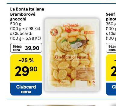 LA BONTA ITALIANA BRAMBOROV GNOCCHI
