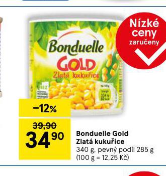 BONDUELLE GOLD ZLAT KUKUICE